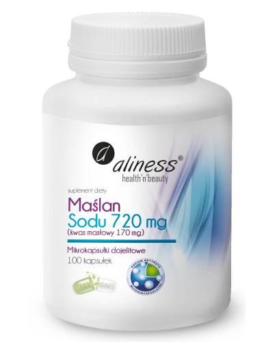 Aliness Maślan Sodu 720 mg, kapsułki, 100 sztuk